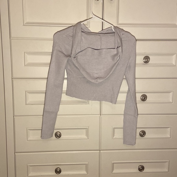 Tighter Cropped Zip Up Hoodie - Picture 2 of 2